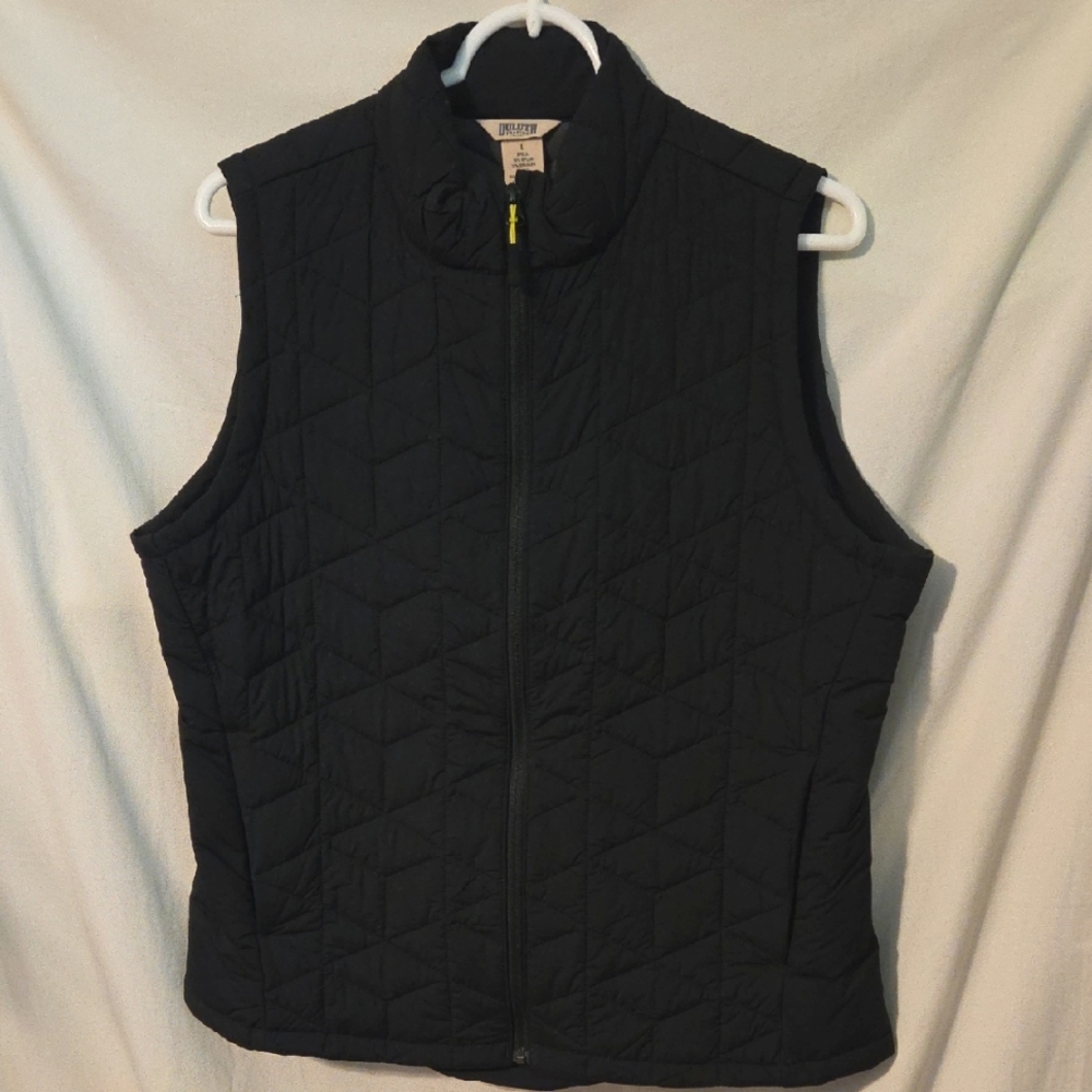 Duluth Trafing Co Agiloft Quilted Vest Black Size Large